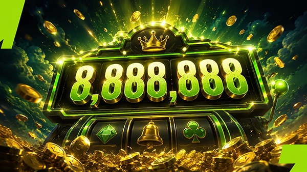 Pantalla de jackpot progresivo con millones acumulados